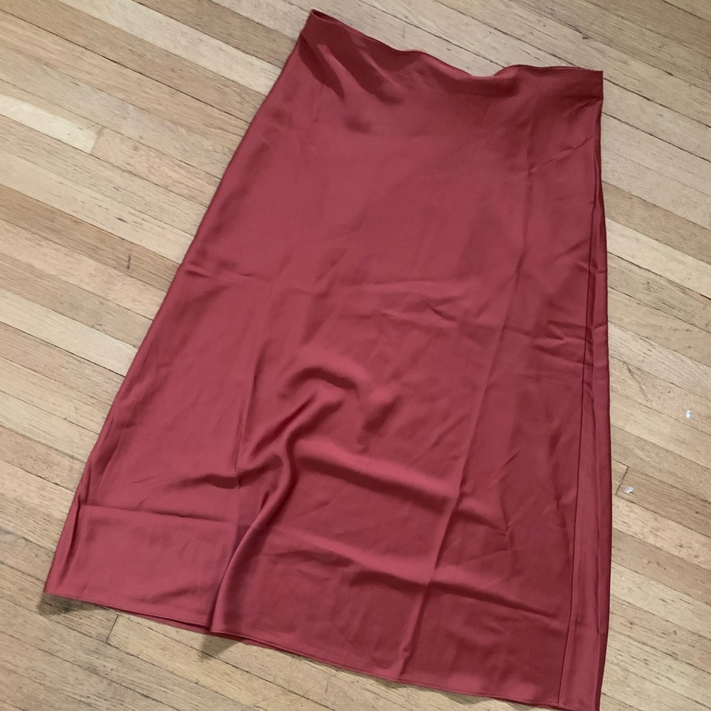 Jcrew pull on slip skirt